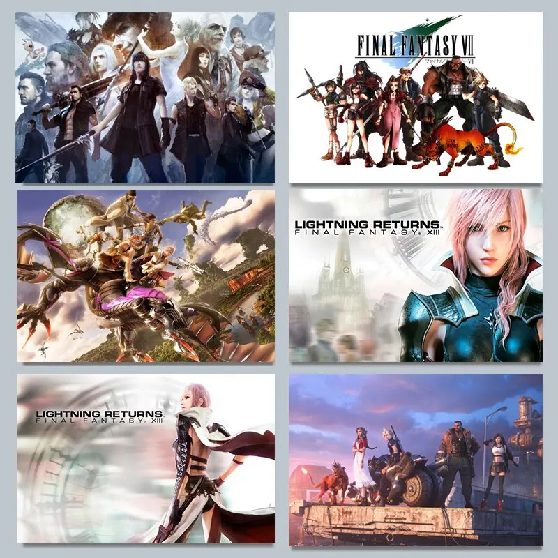 Final Fantasy VII Vaporwave Ca - Gaming Accessories For Room ulasan dan harga