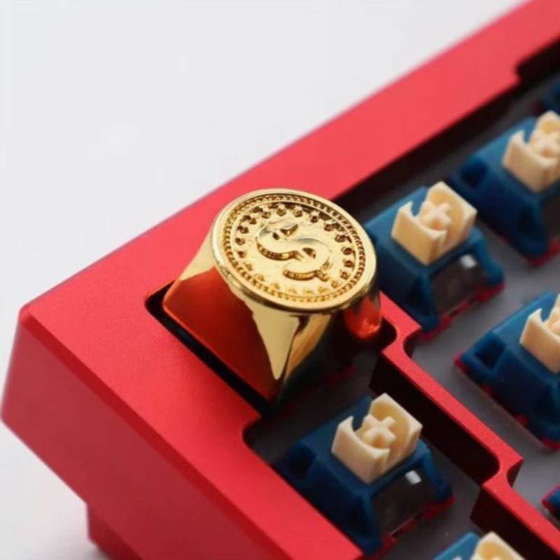 New USD Gold Coin Theme Anime  - Gaming Accessories Aesthetic ulasan dan harga