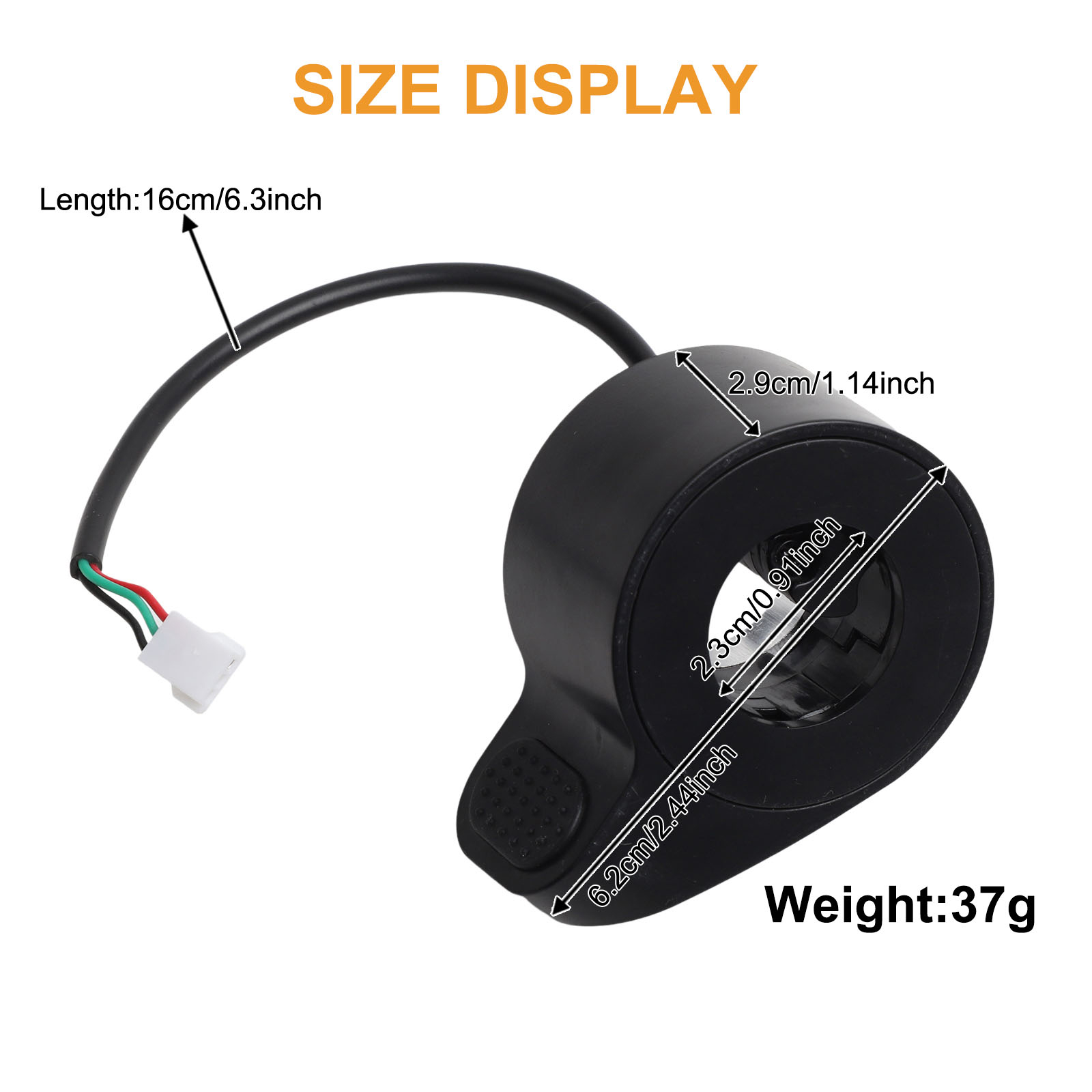 1 Pc Electric Scooter Thumb Th - Gaming Accessories Rack ulasan dan harga